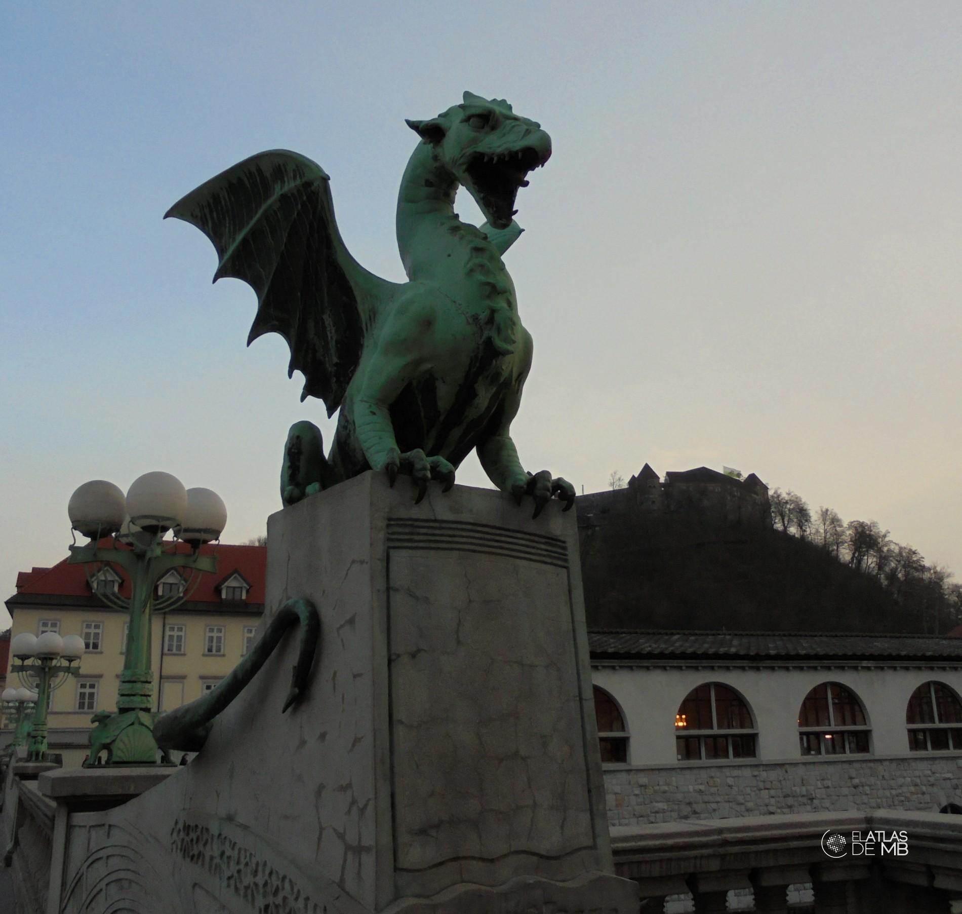 Puente de los dragones, Ljubljana