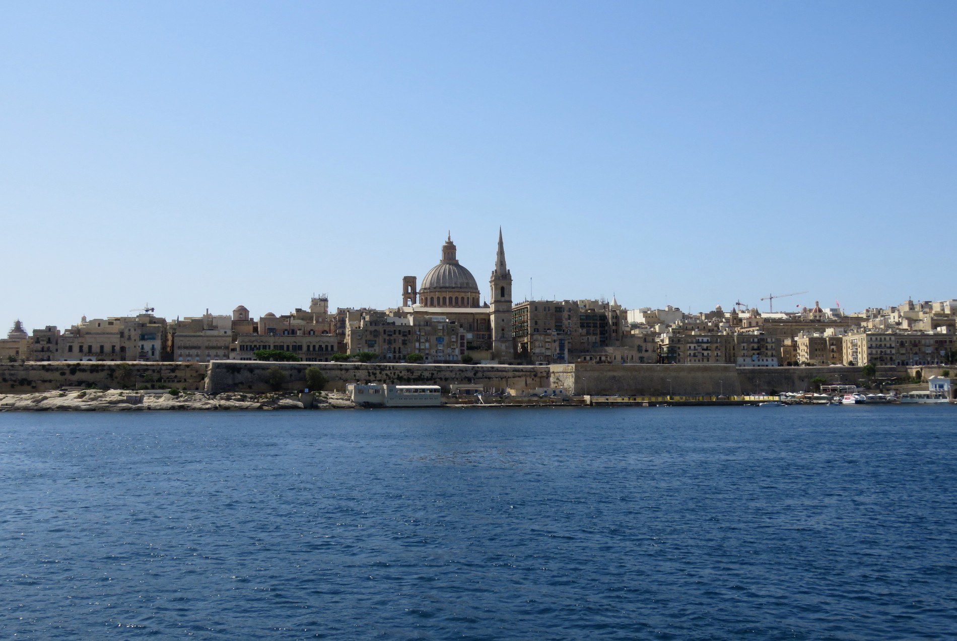 Panorámica de La Valletta desde Sliema