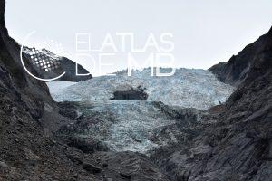 Glaciares y lagos de la isla sur de Nueva Zelanda