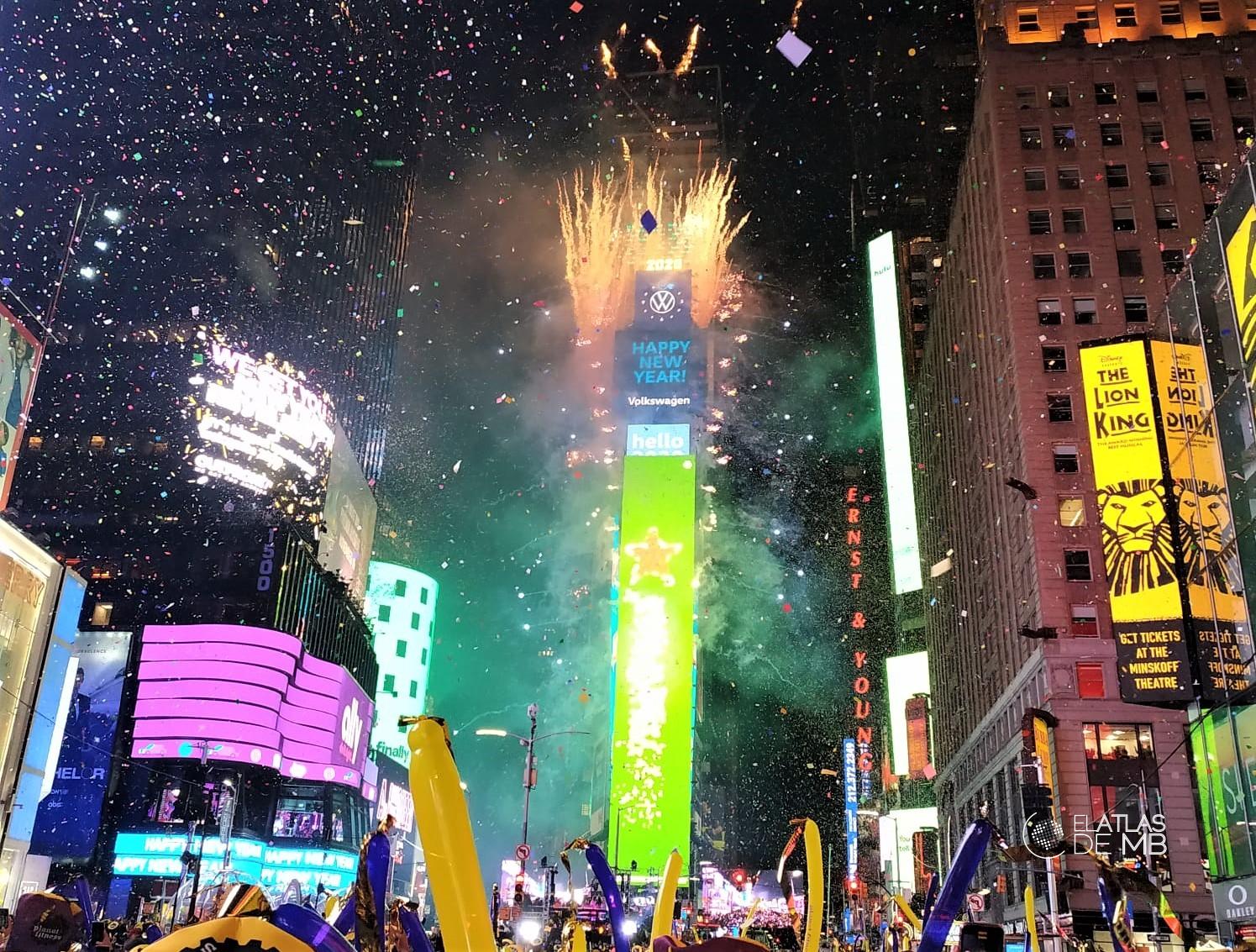Nochevieja en Times Square, Nueva York