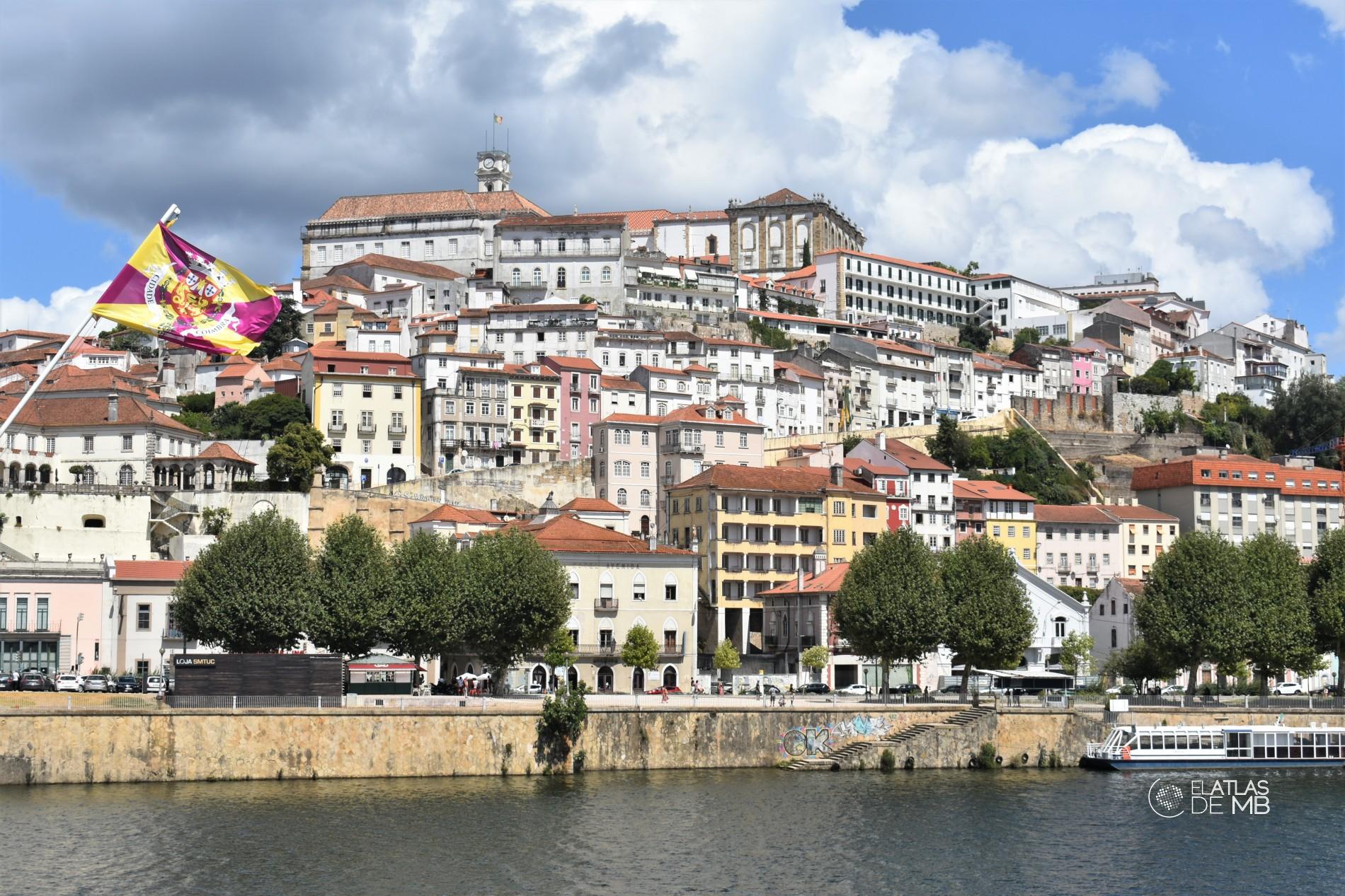 Coimbra desde el Puente de Santa Clara