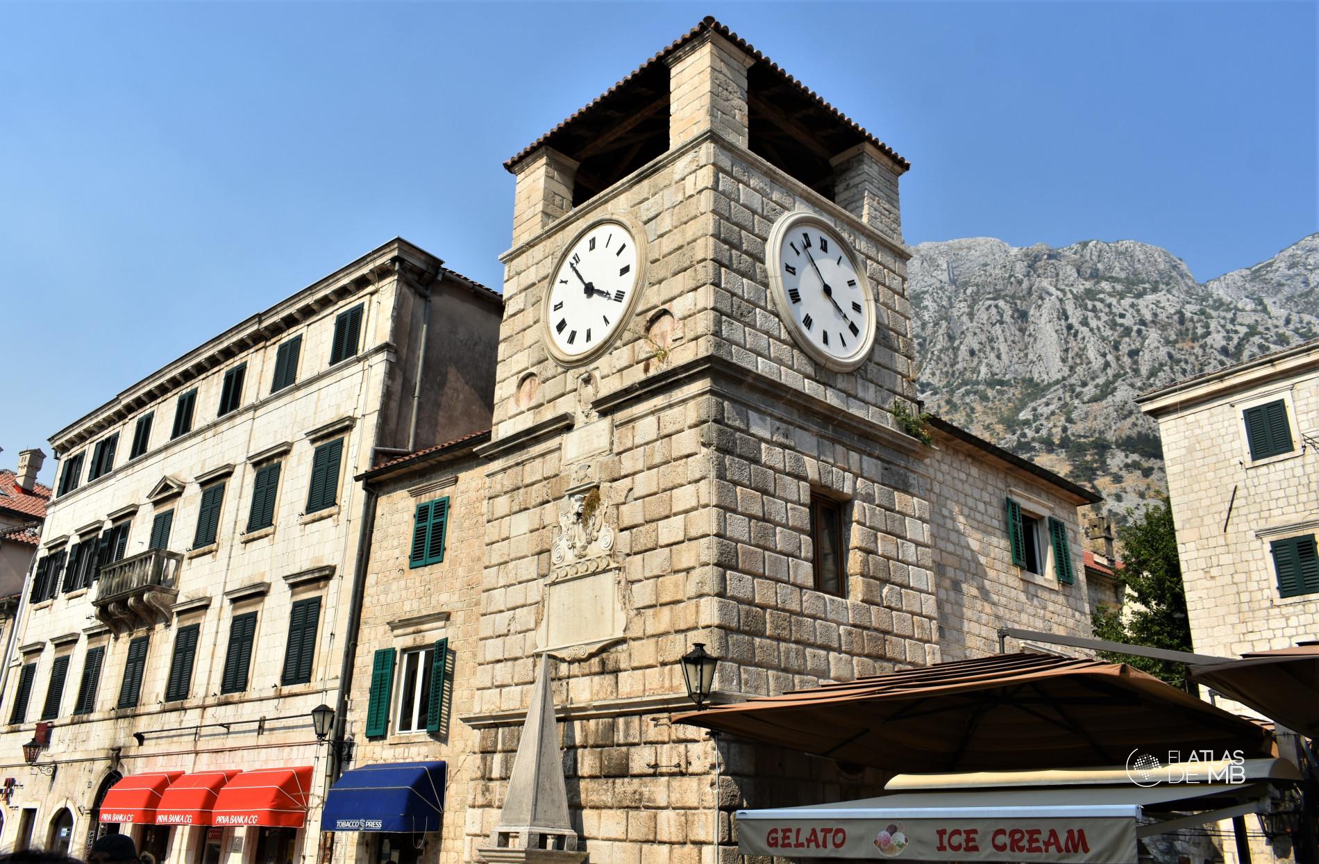 Torre del reloj, Kotor