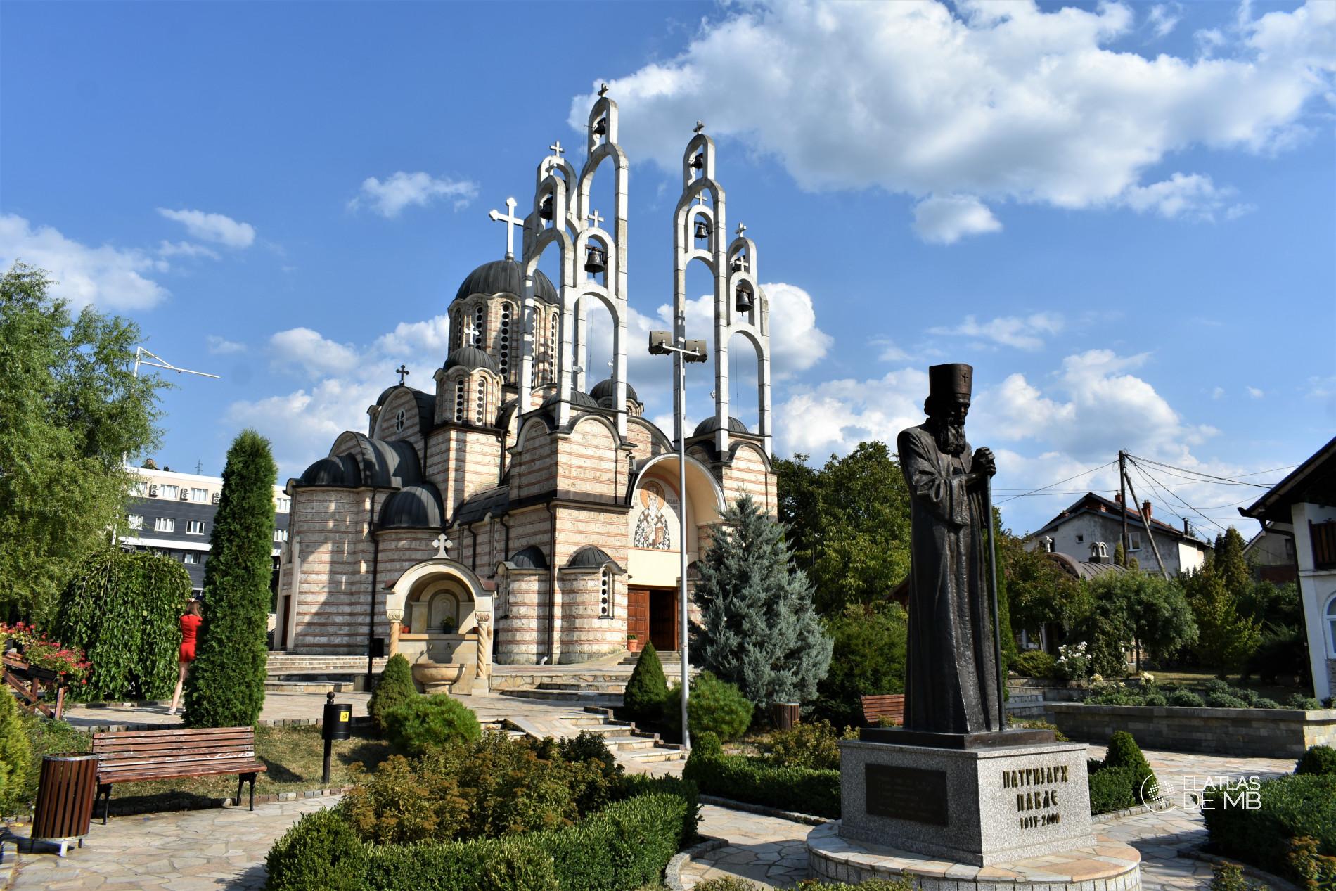 Iglesia de San Basilio de Ostrog en Leposavic