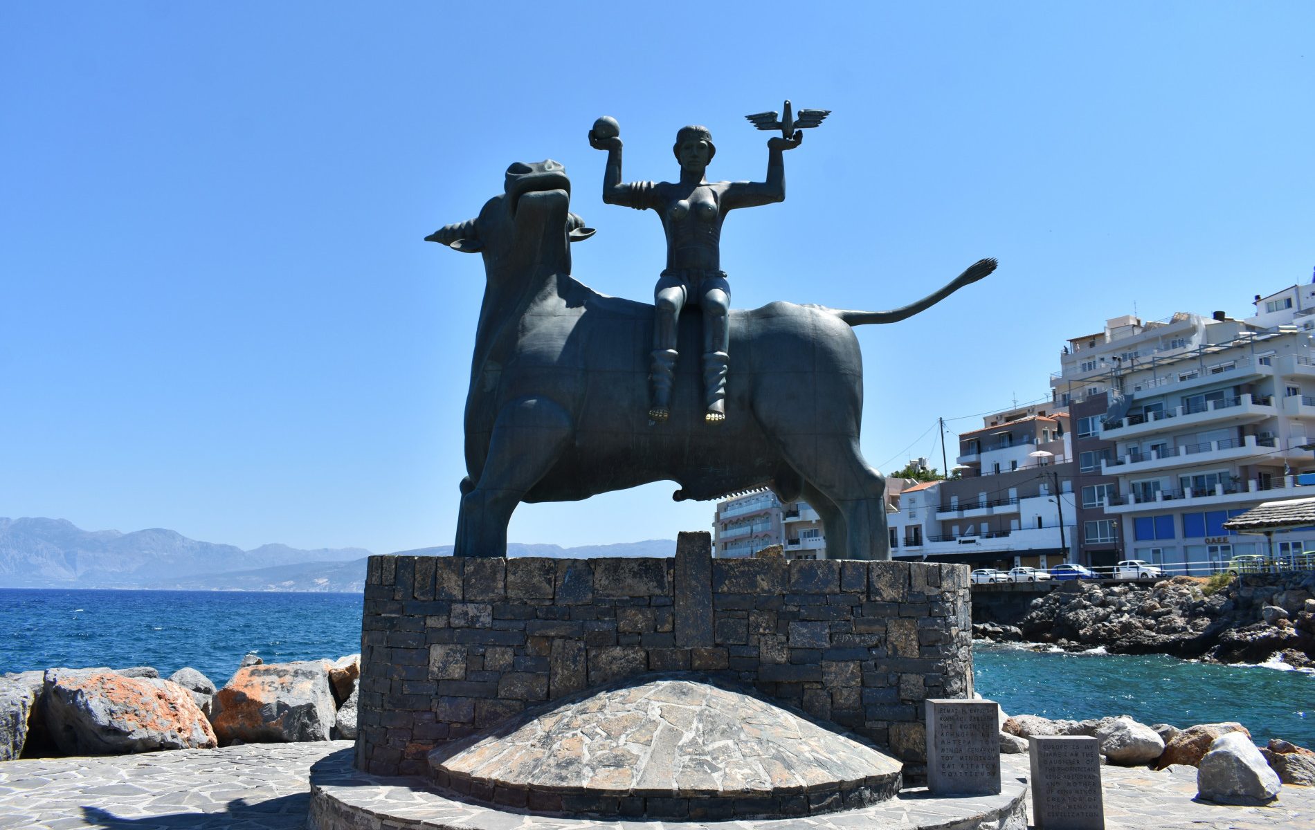 Estatua de Europa, Agios Nikolaos
